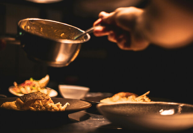 Valutazione rischi in una cucina professionale